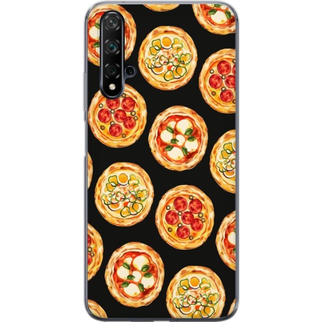 Mobile case for Huawei nova 5T with Pizza design