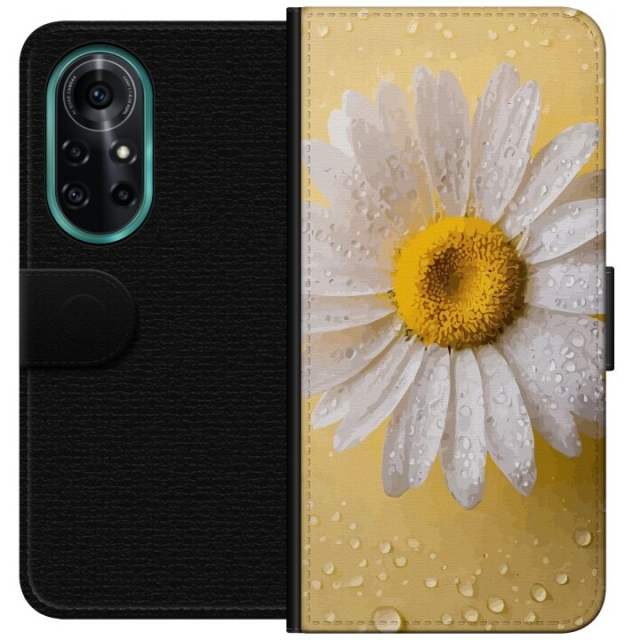Wallet case for Huawei nova 8 Pro with Porslinsblomma design
