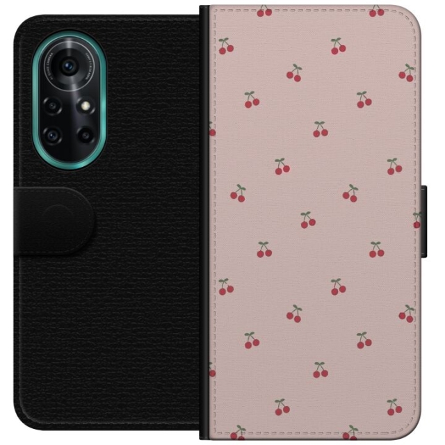 Wallet case for Huawei nova 8 Pro with Cherry design