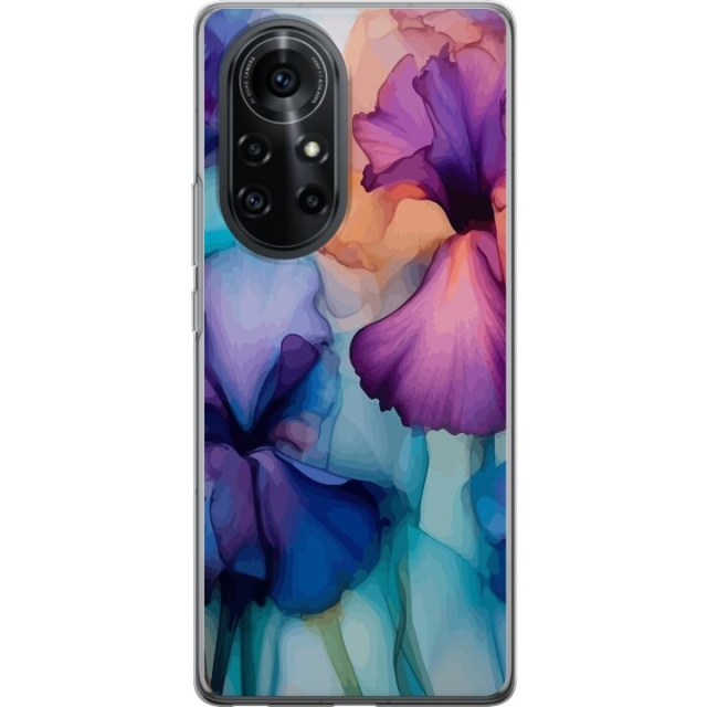 Mobile case for Huawei nova 8 Pro with Magical flowers design