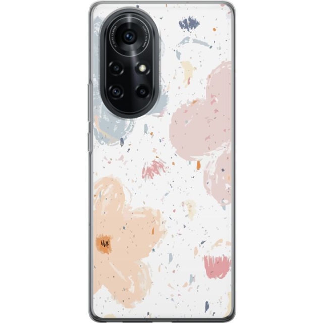 Mobile case for Huawei nova 8 Pro with Flowers design