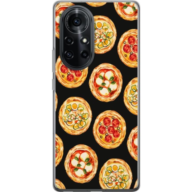 Mobile case for Huawei nova 8 Pro with Pizza design