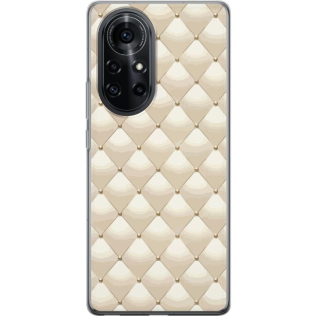 Mobile case for Huawei nova 8 Pro with Gold shine design