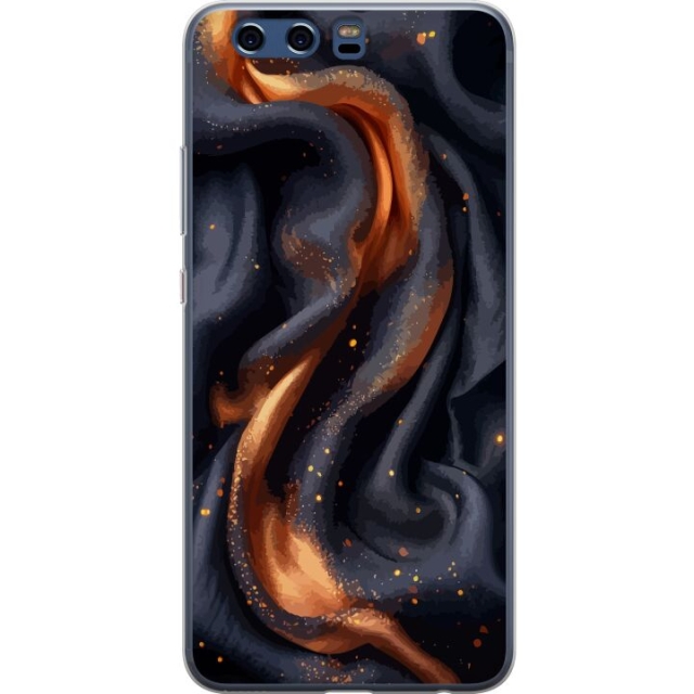 Mobile case for Huawei P10 with Fiery silk design