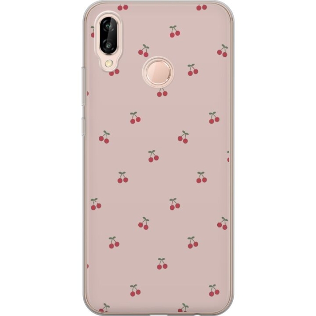 Mobile case for Huawei P20 lite with Cherry design