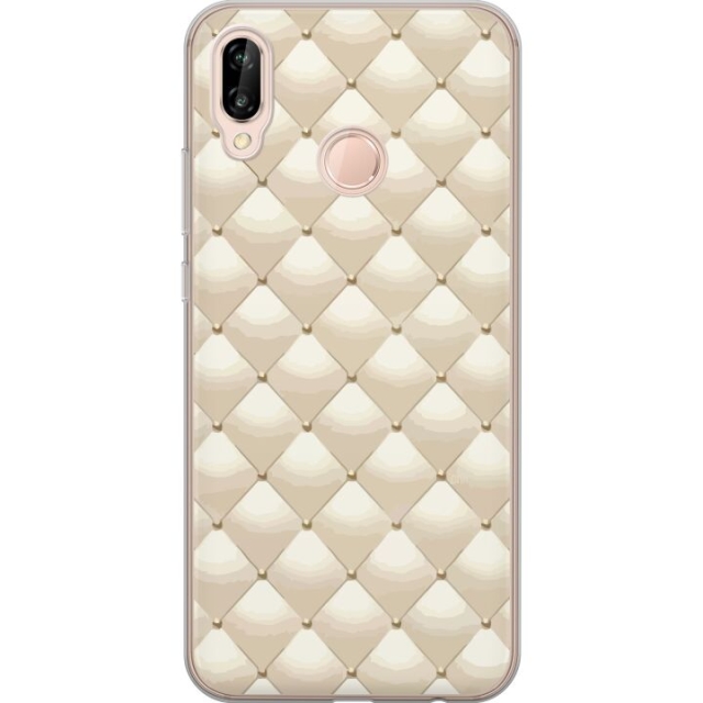 Mobile case for Huawei P20 lite with Gold shine design