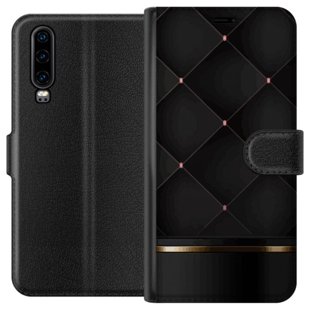 Wallet case for Huawei P30 with Luxury line design