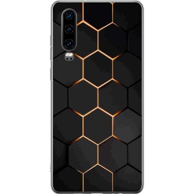 Mobile case for Huawei P30 with Luxurious Pattern design