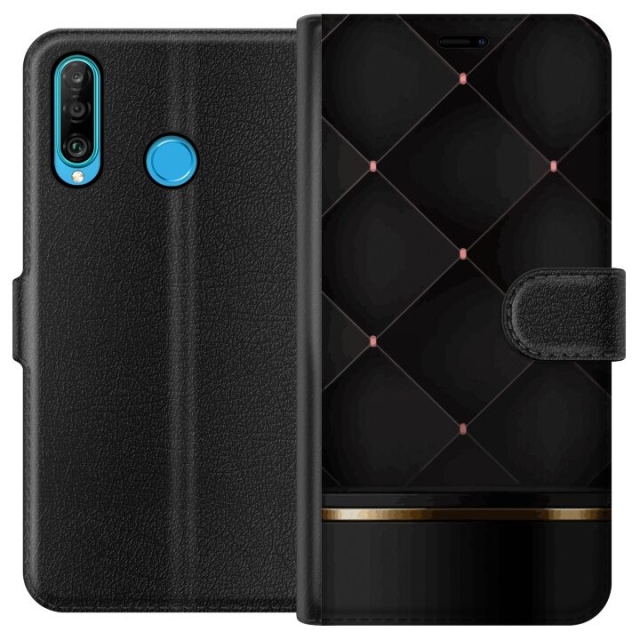 Wallet case for Huawei P30 lite with Luxury line design