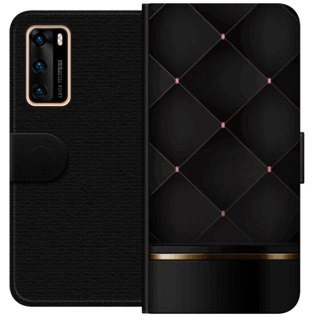 Wallet case for Huawei P40 with Luxury line design