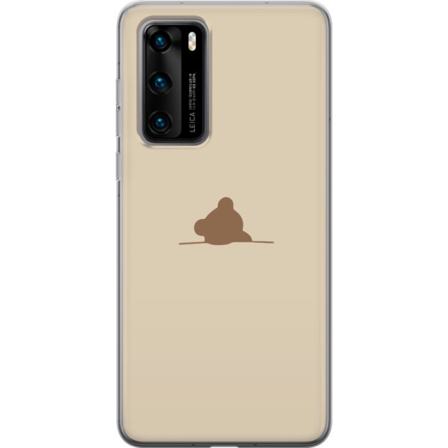 Mobile case for Huawei P40 with Nalle design
