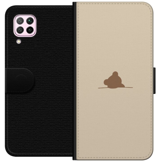 Wallet case for Huawei P40 lite with Nalle design