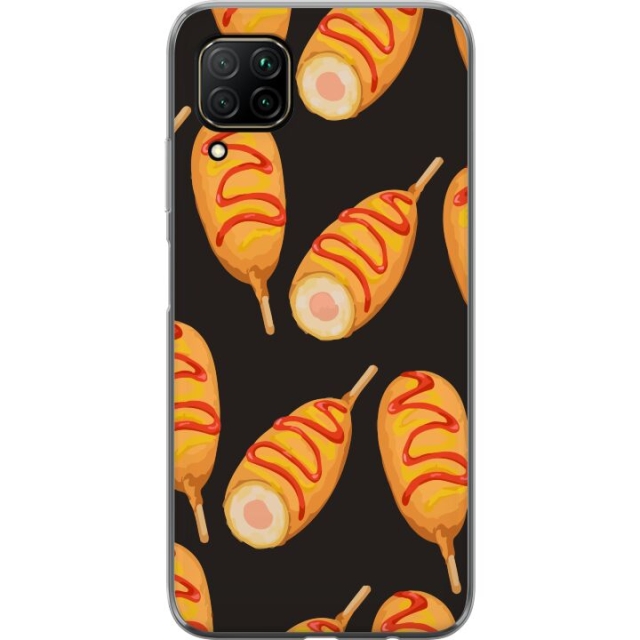 Mobile case for Huawei P40 lite with Chicken drumstick design