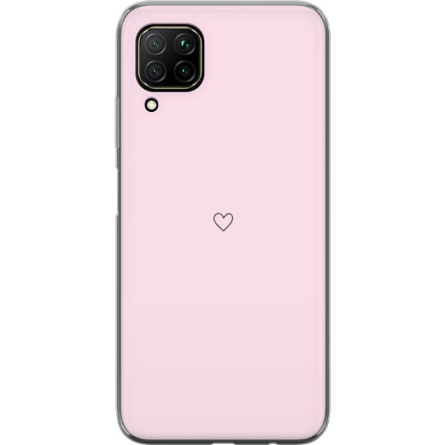 Mobile case for Huawei P40 lite with Heart design