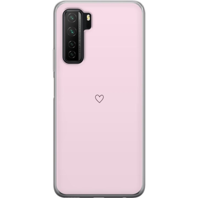 Mobile case for Huawei  P40 lite 5G with Heart design