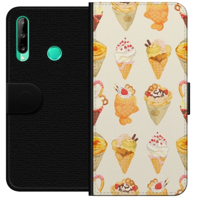 Wallet case for Huawei P40 lite E with Glassy design