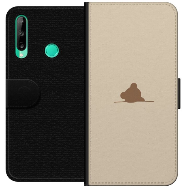 Wallet case for Huawei P40 lite E with Nalle design