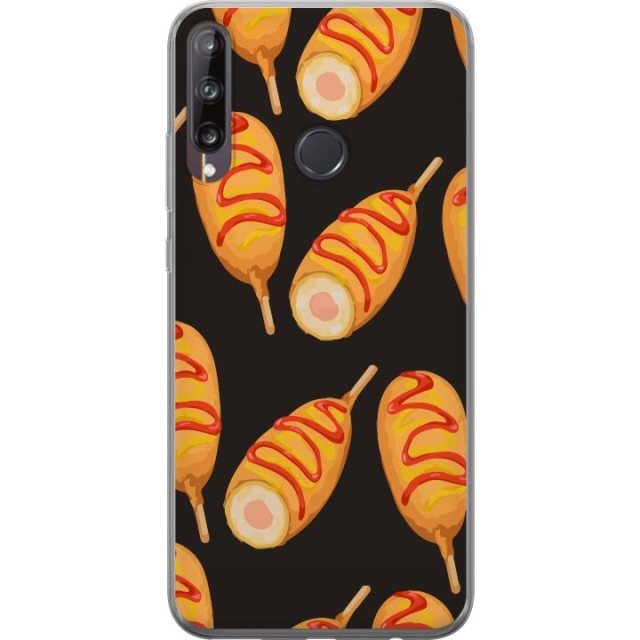 Mobile case for Huawei P40 lite E with Chicken drumstick design