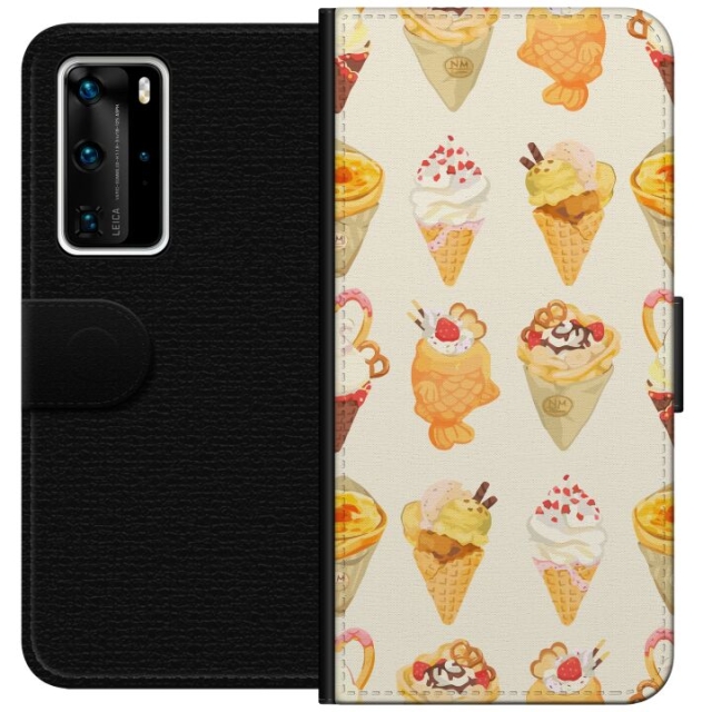 Wallet case for Huawei P40 Pro with Glassy design