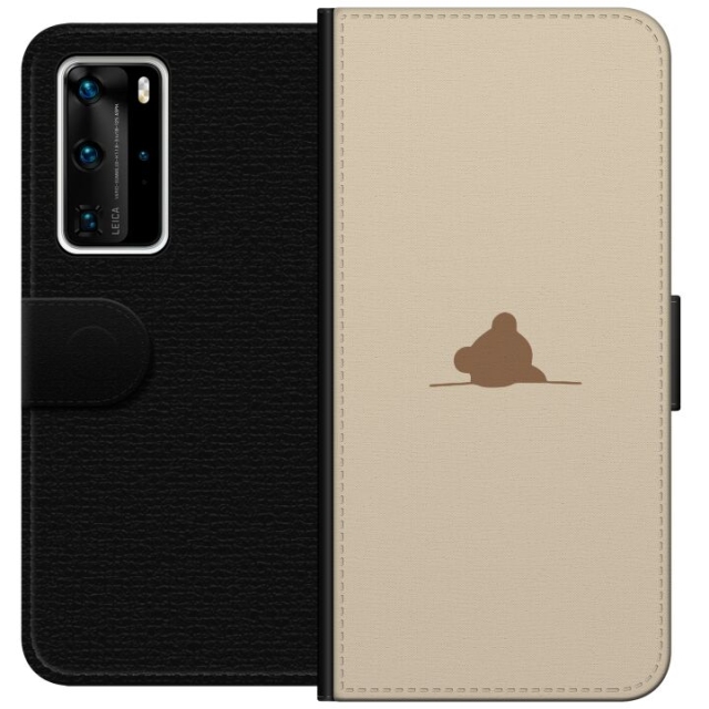 Wallet case for Huawei P40 Pro with Nalle design
