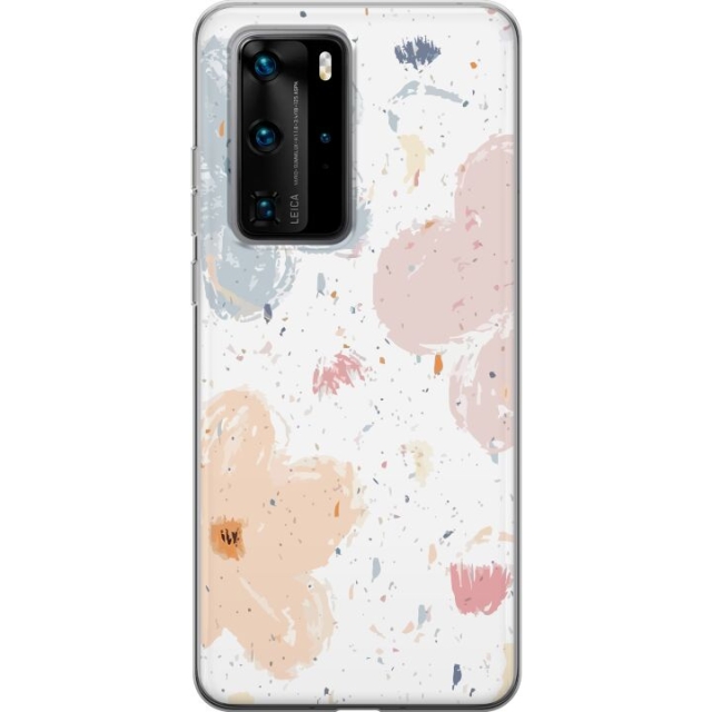 Mobile case for Huawei P40 Pro with Flowers design
