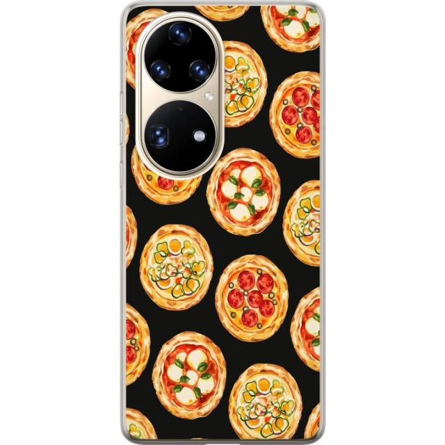 Mobile case for Huawei P50 Pro with Pizza design