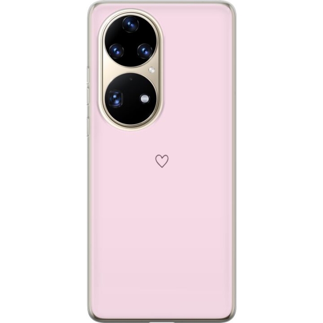 Mobile case for Huawei P50 Pro with Heart design