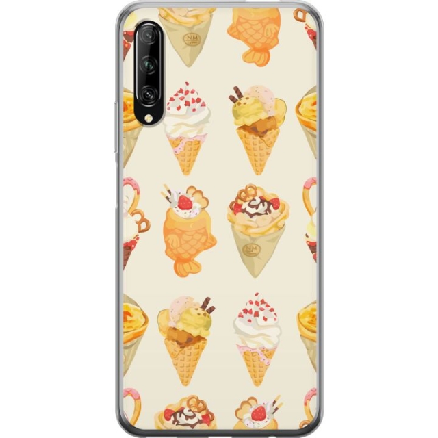 Mobile case for Huawei P smart Pro 2019 with Glassy design