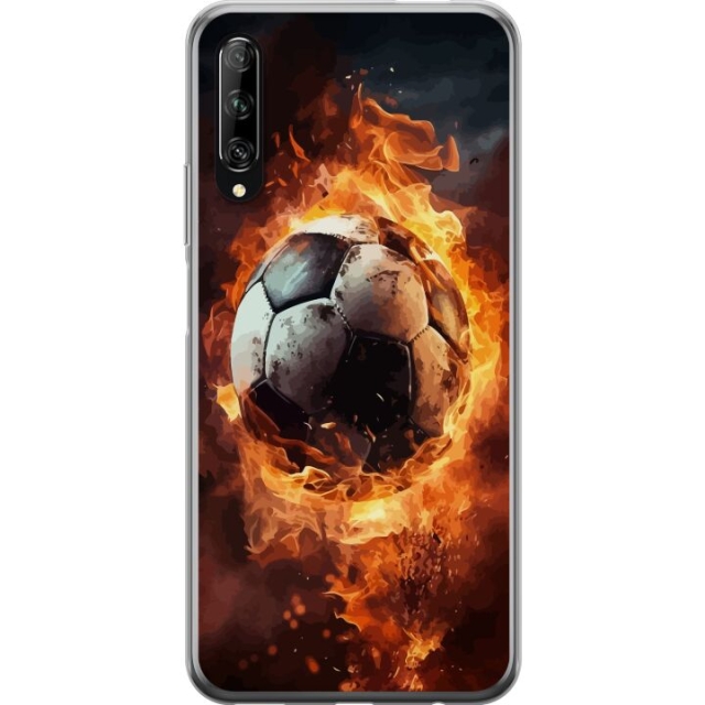 Mobile case for Huawei P smart Pro 2019 with Football design