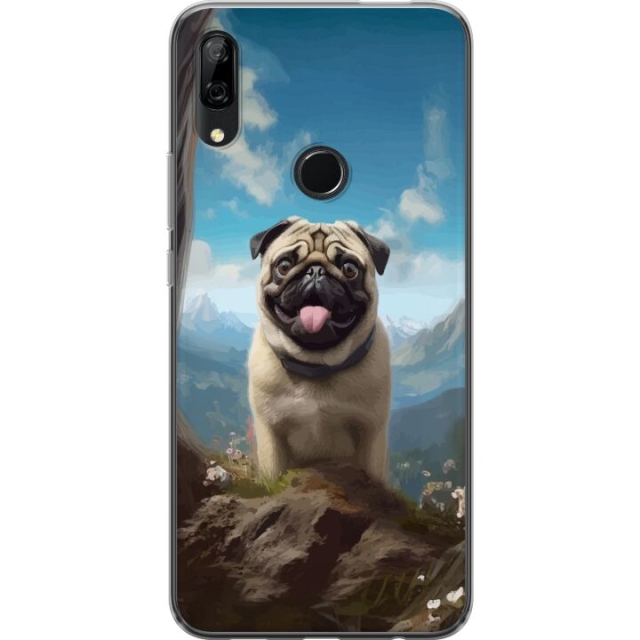 Mobile case for Huawei P Smart Z with Happy Dog design