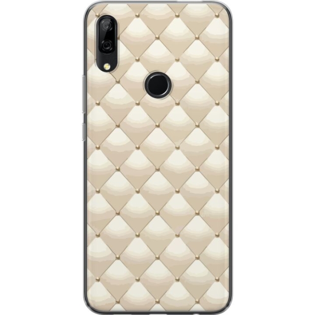 Mobile case for Huawei P Smart Z with Gold shine design