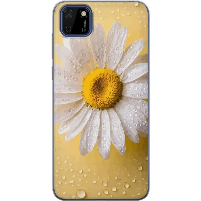 Mobile case for Huawei Y5p with Porslinsblomma design