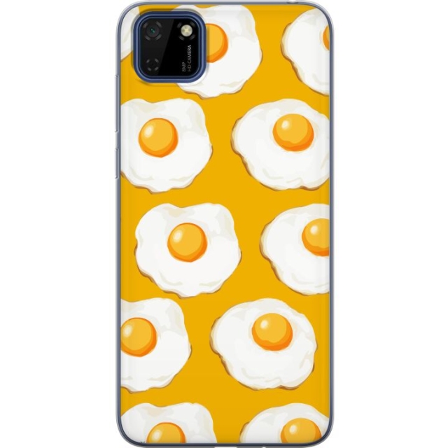 Mobile case for Huawei Y5p with Fried egg design