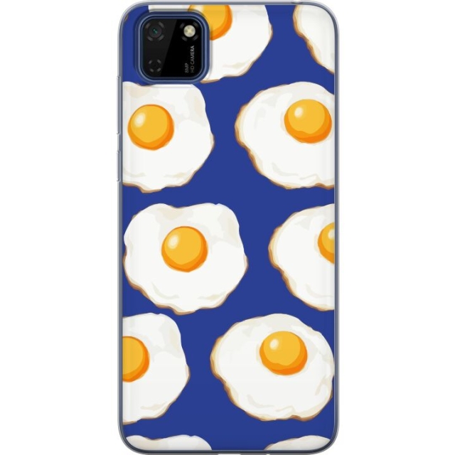 Mobile case for Huawei Y5p with Fried eggs design