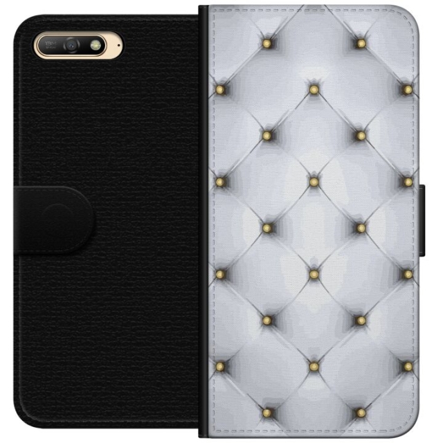 Wallet case for Huawei Y6 (2018) with Luxurious design