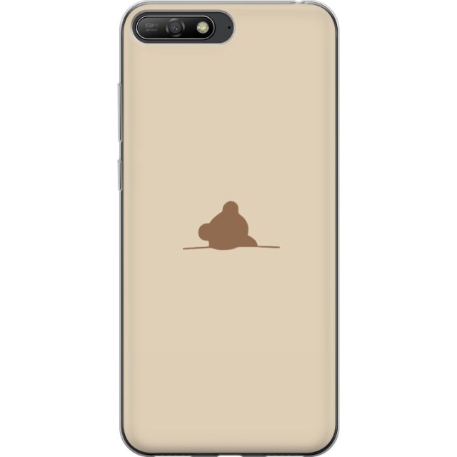 Mobile case for Huawei Y6 (2018) with Nalle design