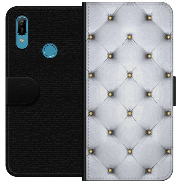 Wallet case for Huawei Y6 (2019) with Luxurious design