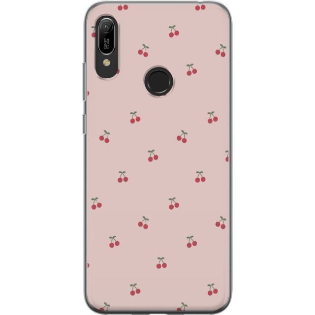 Mobile case for Huawei Y6 (2019) with Cherry design