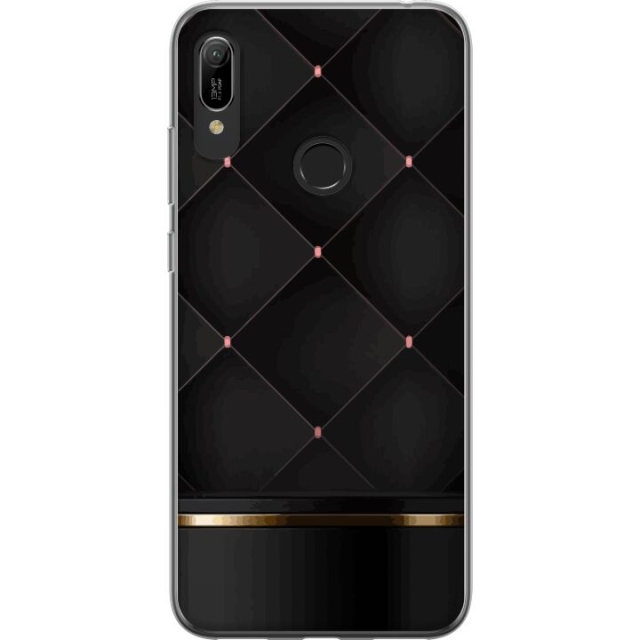 Mobile case for Huawei Y6 (2019) with Luxury line design