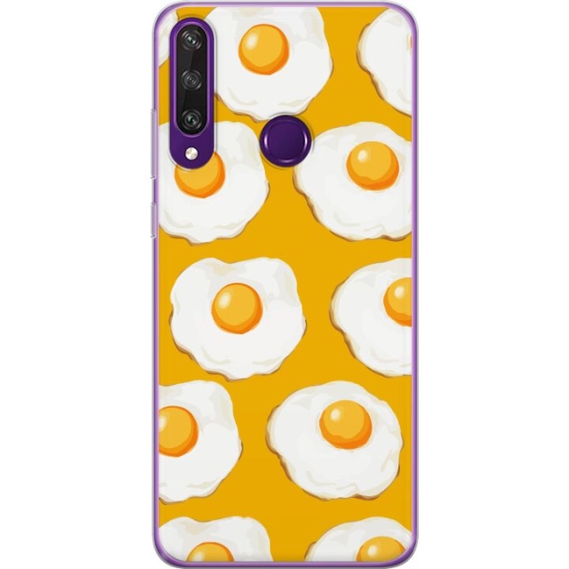 Mobile case for Huawei Y6p with Fried egg design