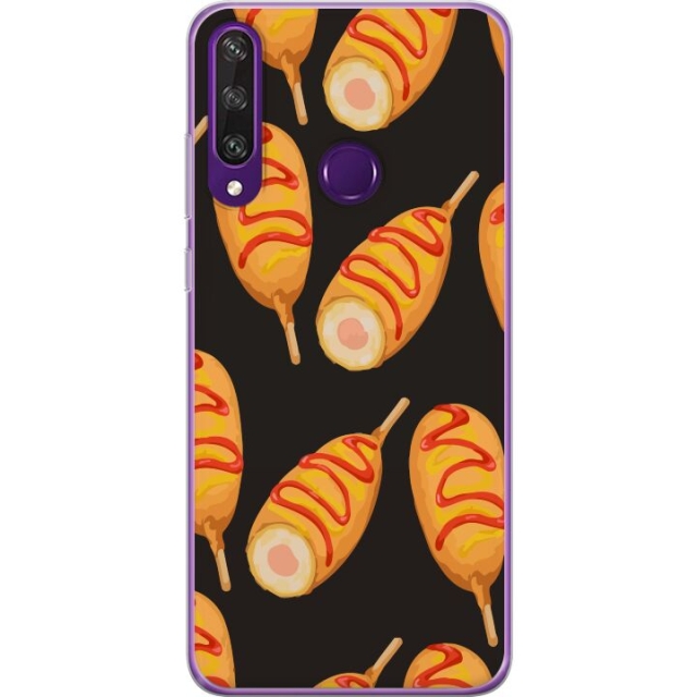 Mobile case for Huawei Y6p with Chicken drumstick design