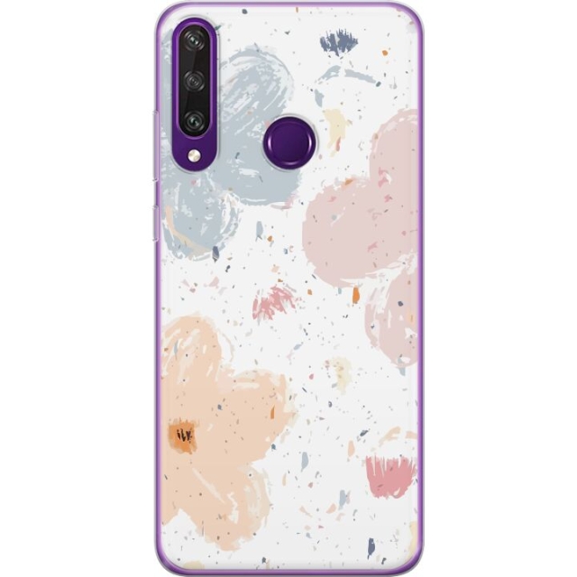 Mobile case for Huawei Y6p with Flowers design