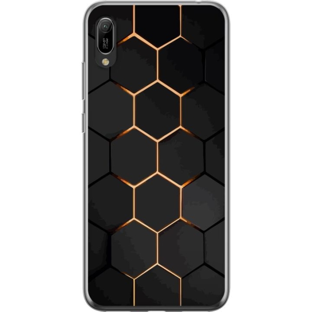 Mobile case for Huawei Y6 Pro (2019) with Luxurious Pattern design