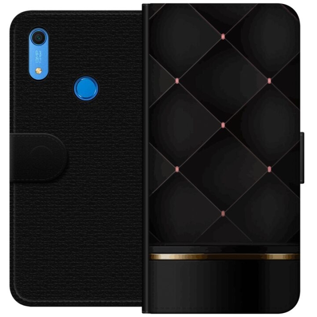 Wallet case for Huawei Y6s (2019) with Luxury line design