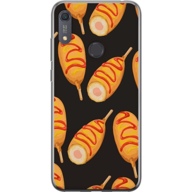 Mobile case for Huawei Y6s (2019) with Chicken drumstick design