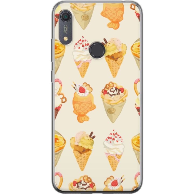 Mobile case for Huawei Y6s (2019) with Glassy design