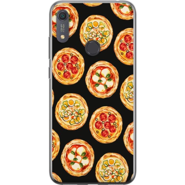 Mobile case for Huawei Y6s (2019) with Pizza design