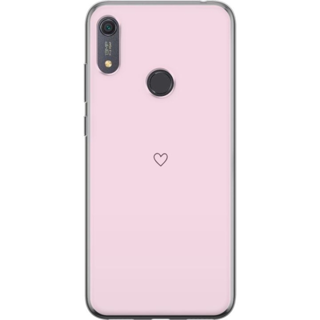 Mobile case for Huawei Y6s (2019) with Heart design