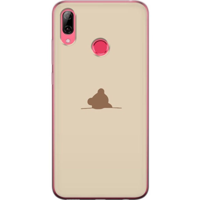 Mobile case for Huawei Y7 (2019) with Nalle design