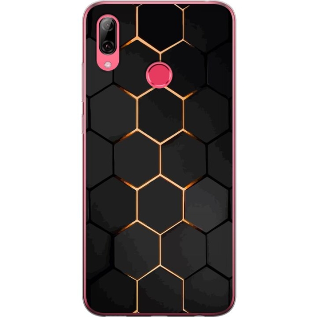 Mobile case for Huawei Y7 (2019) with Luxurious Pattern design